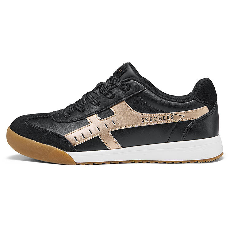 Skechers Low top Casual Shoes Women's Black Gold