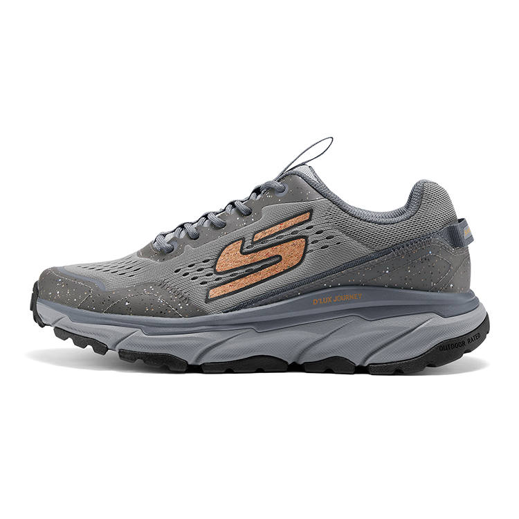 Skechers OUTDOOR MENS Abrasion Resistant Low top Casual Shoes Men's Gray