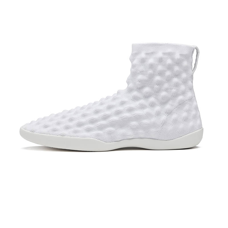 EQLZ EQUALIZER EQLZ EQUALIZER Lightweight Abrasion Resistant High top Casual Shoes Unisex Pearl White