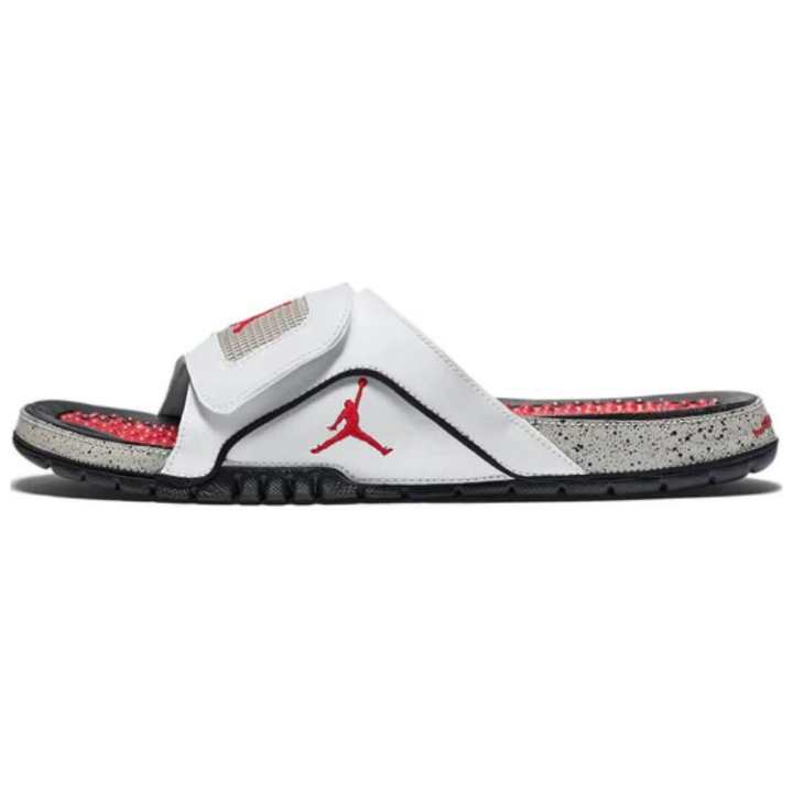 Jordan Air Jordan Hydro 4 Retro White Red Slippers