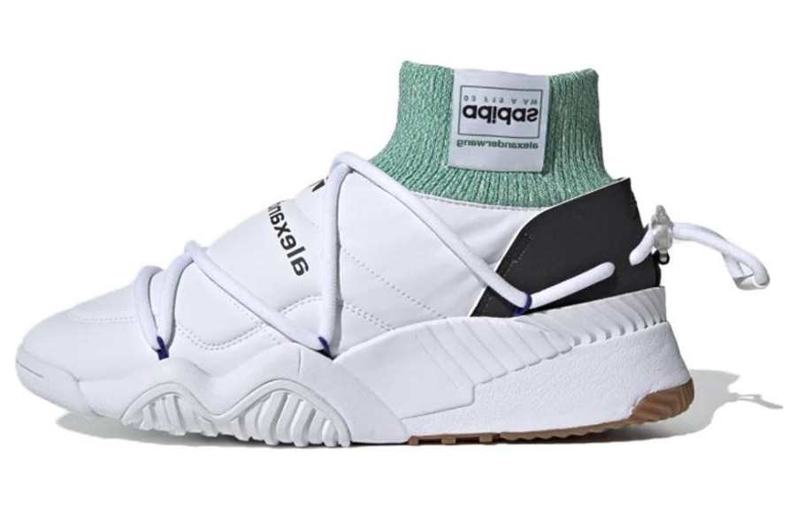 Adidas Originals Alexander Wang x Adidas Originals Puff Trainer Slip Resistant Lightweight Non slip Lightweight Mid top Casual Shoes
