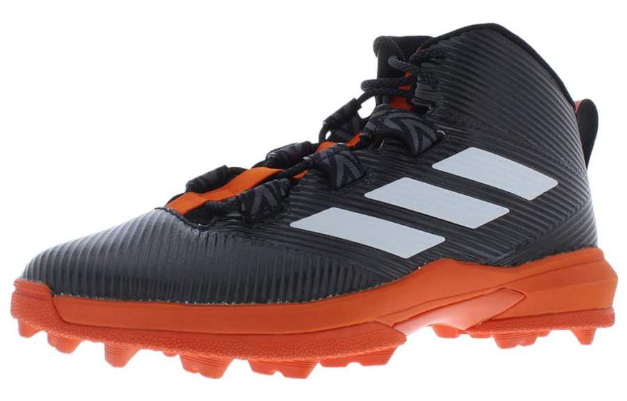 Adidas Adidas Freak Abrasion Resistant Breathable Abrasion Resistant Breathable Soccer Shoes Men's Black Orange