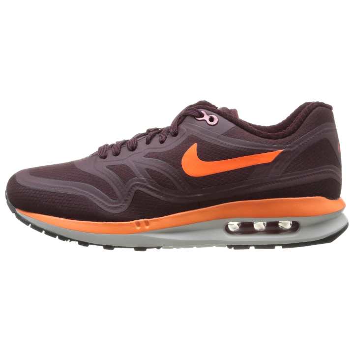Nike Nike Air Max Lunar 1 Abrasion Resistant Low top Casual Shoes Men's Burgundy