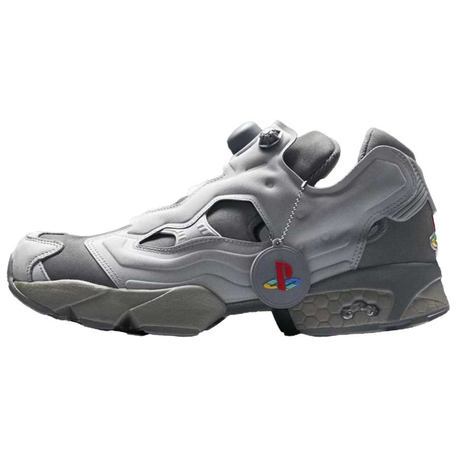 Reebok PlayStation x Reebok Instapump Fury 94 Casual Shoes Men's Gray