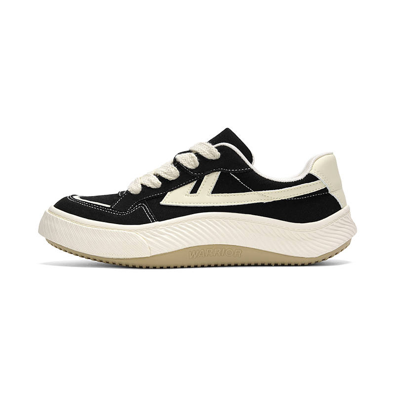 Warrior Slip Resistant Abrasion Resistant Casual Shoes Unisex Black/Beige