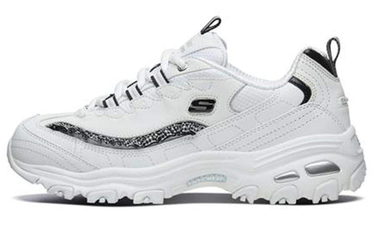 Skechers D'lites 1.0 White/Black Women's