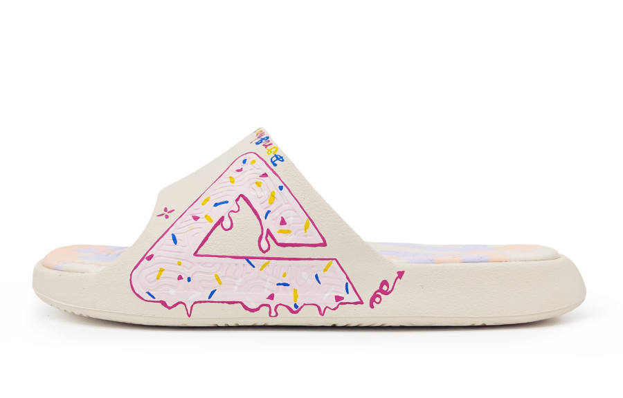 PEAK State Pole Quiet Slip Resistant Cushioning Slide Slippers Women's Pink