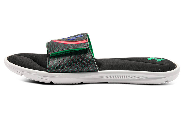 Under Armour Under Armour Ignite 6 Graphic Strap Slide 'Black Cerise'