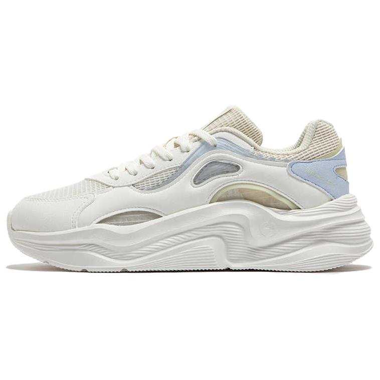 361° Breathable And Resilient Low top Casual Shoes Women's Blue White