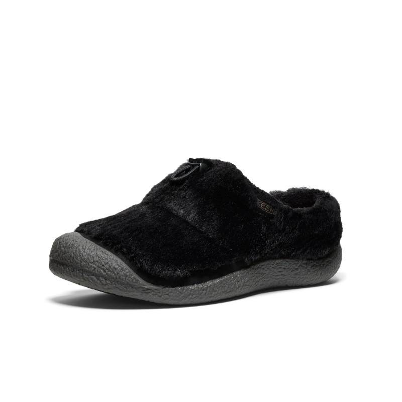 Keen Howser 3 Slide Abrasion Resistant Low top Casual Shoes Women's Black