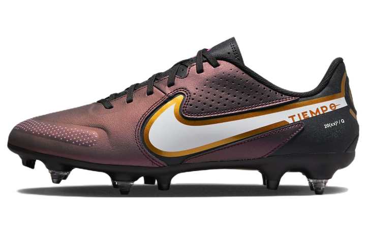 Nike Nike Tiempo Legend 9 Academy SG Pro Anti Clog Traction Artificial Turf Soccer Shoes Purple White