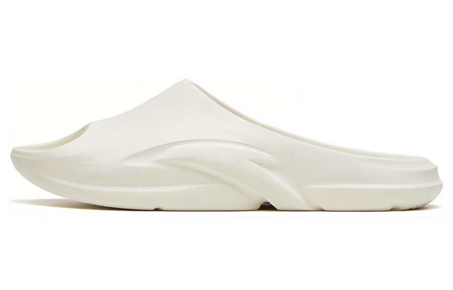 Anta Life Collection Quiet Slide Slippers Men's Ivory White