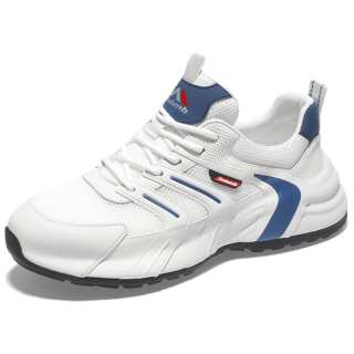Kolumb Slip Resistant And Breathable Support Low top Casual Shoes Unisex White Blue