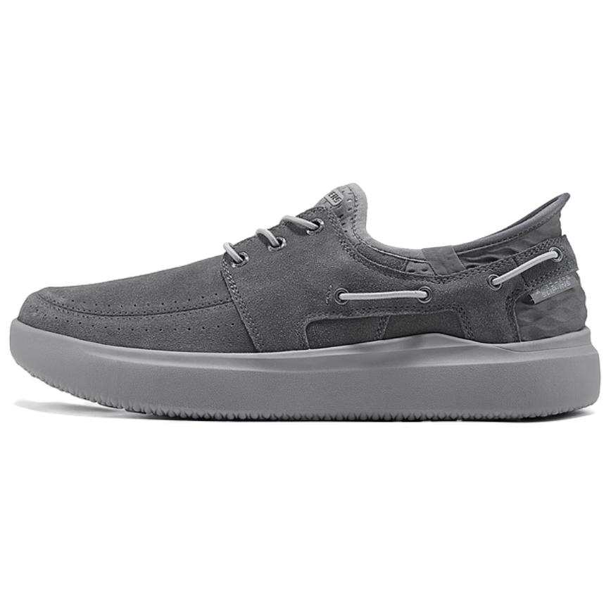 Skechers Slip Ins Abrasion Resistant Abrasion Resistant Low top Casual Shoes Men's Gray