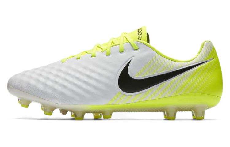 Nike Nike Magista Opus II AG Artificial Ground Leather Cushioning Slip Resistant Abrasion Resistant Soccer Shoes