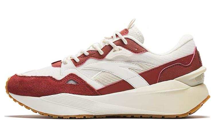 Anta HERITAGE Cushioning, Wear Resistant Low top Casual Shoes Women's White/Red