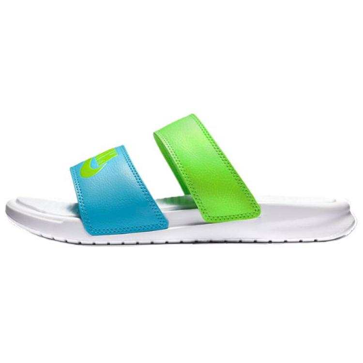 Nike Nike Slip Resistant Abrasion Resistant Slip Resistant Abrasion Resistant Slide Slippers Women's Blue Green