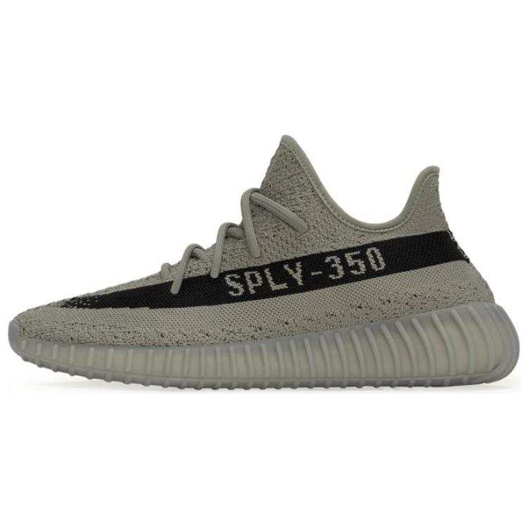 Adidas Originals Yeezy Boost 350 V2 Gray Black 'Granite' Fabric Abrasion Resistant Breathable Low top Casual Shoes