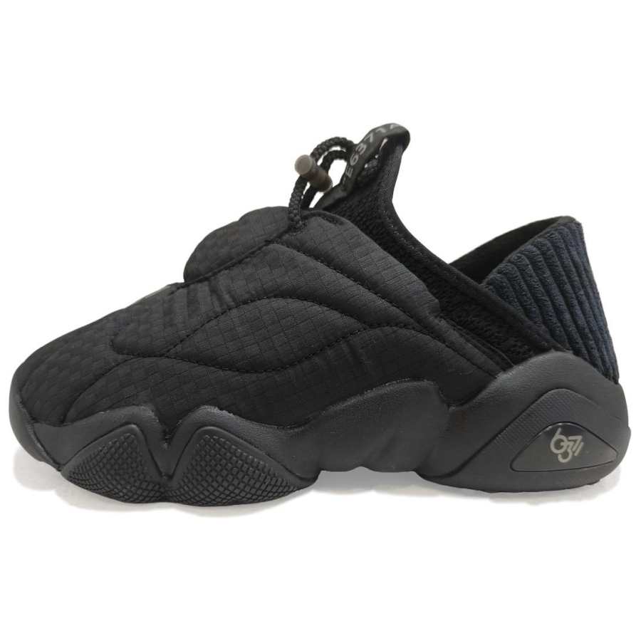PEAK Taichi 6371 Slip Resistant Abrasion Resistant Low top Casual Shoes Unisex All Black
