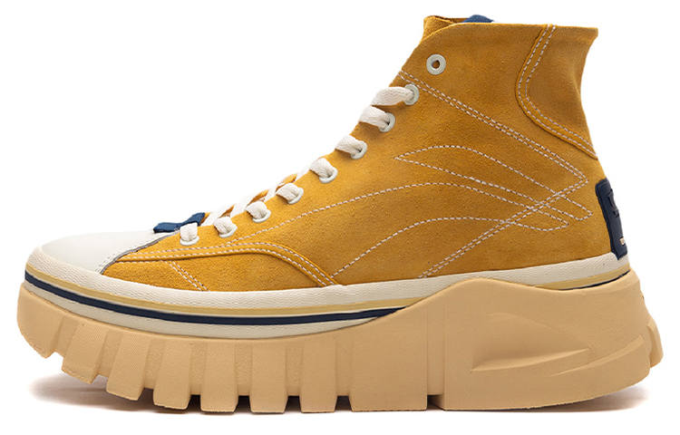 Li-Ning Li Ning Wave High top Casual Shoes Women's Yellow