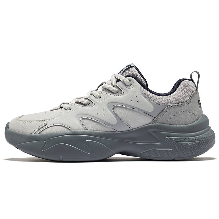 Erke Sichuan Forest Low top Casual Shoes Men's Cloud Mist Snow Gray