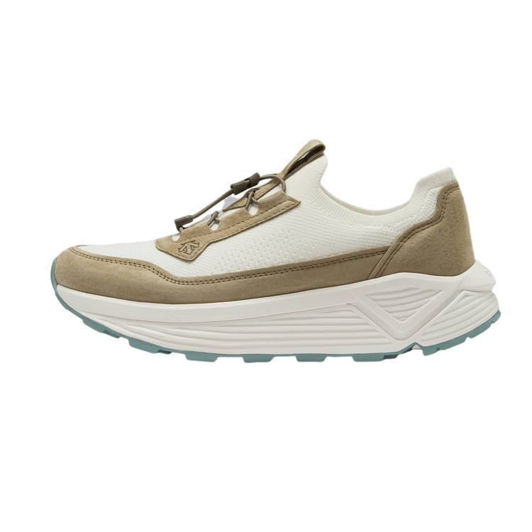 DESCENTE DUALIS Slip Resistant Abrasion Resistant Slip Resistant Abrasion Resistant Low top Casual Shoes Women's Khaki
