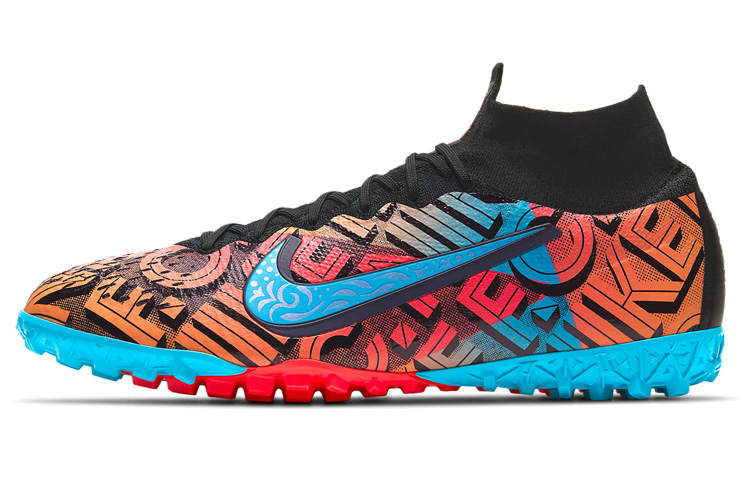 Nike Nike Mercurial Superfly 7 TF Turf Firm Ground Cushioning Slip Resistant Abrasion Resistant Soccer Shoes Men's