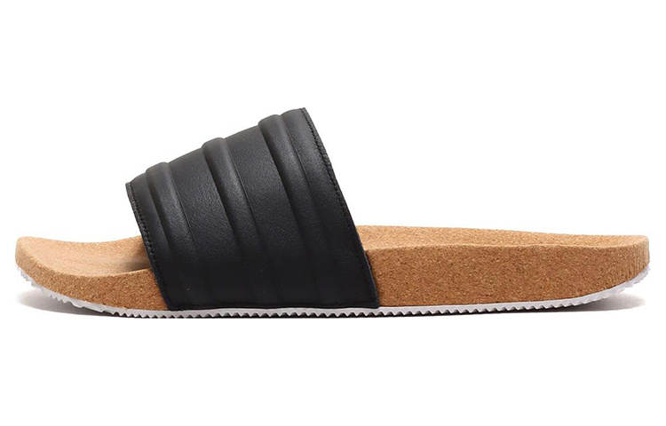 Adidas Originals Adilette Adidas Originals Premium Slides 'Cork Pack - Black'