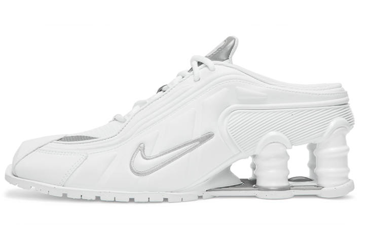 Nike Martine Rose x Nike Shox MR4 Leather Slip Resistant Abrasion Resistant Slip Resistant Abrasion Resistant Low top
