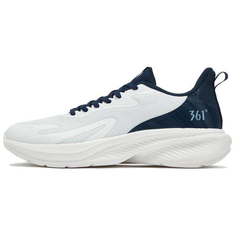 361° Abrasion Resistant Breathable Low top Casual Shoes Men's White Blue