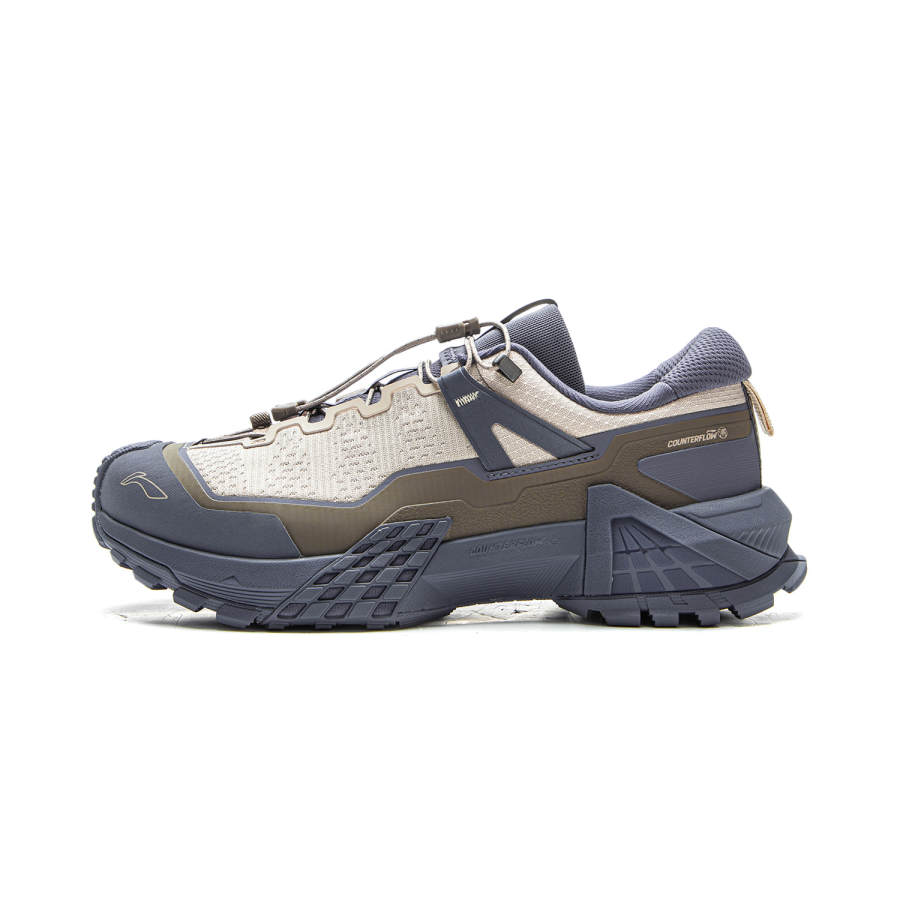 Li-Ning Li Ning Outdoor CF Tracing, Xingchuan Pro Cushioning, Wear Resistant Low top Casual Shoes Unisex
