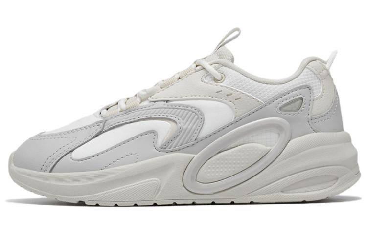XTEP Lightning Comfortable Abrasion Resistant Abrasion Resistant Low top Casual Shoes Women's Dove Gray
