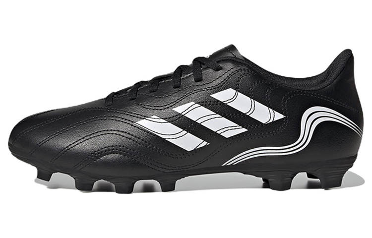 Adidas Adidas Copa Sense.4 FG Firm Ground Slip Resistant, Abrasion Resistant, Lightweight Soccer Shoes Unisex Black White