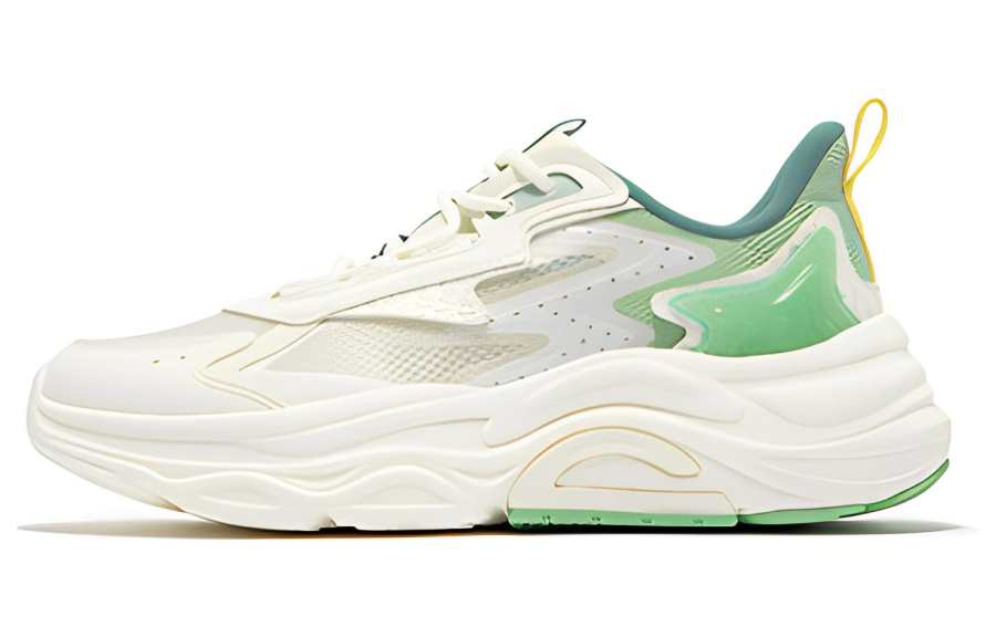 361° Enchanting Eyes Low top Casual Shoes Women's White Green
