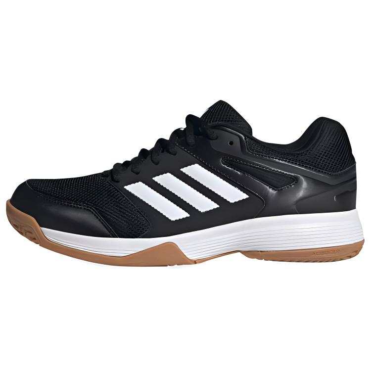 Adidas Adidas Speedcourt Soft And Comfortable Slip Resistant Abrasion Resistant Low top Casual Shoes Men's Black