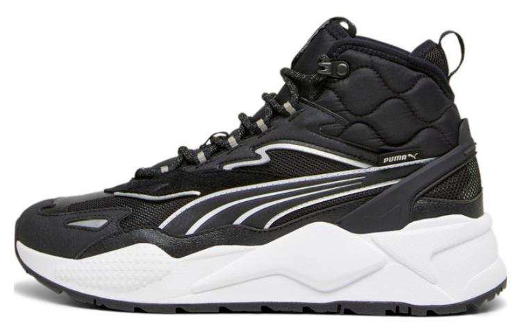 PUMA RS X Cushioning High top Casual Shoes Unisex Black White