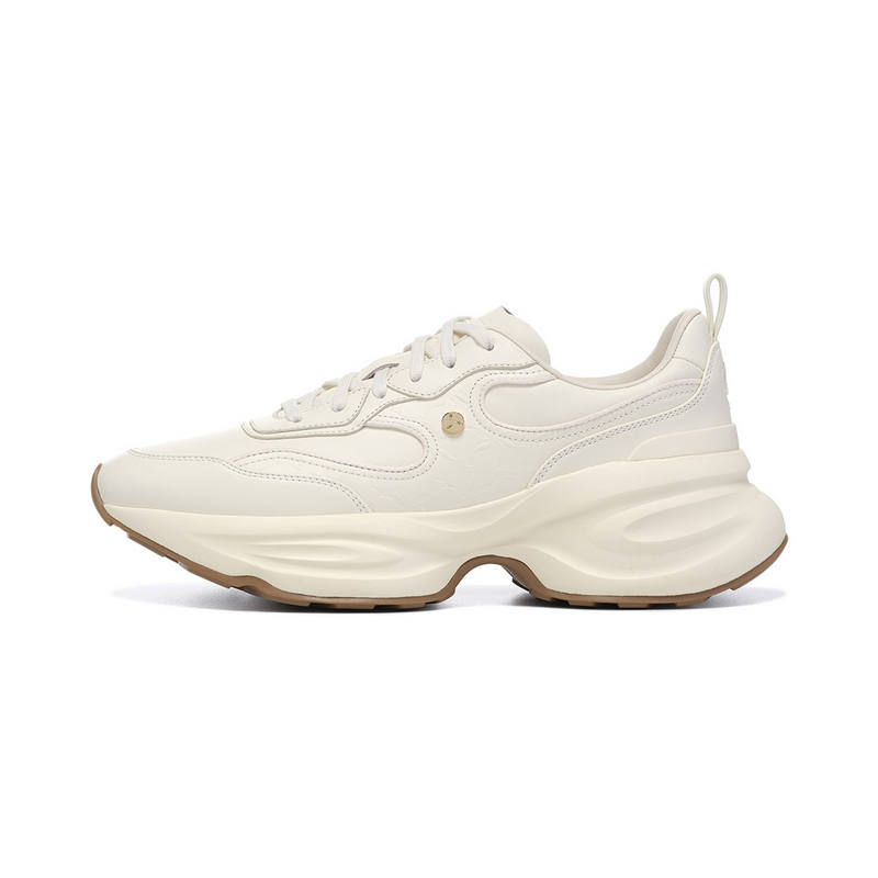 LI-NING 1990 LI NING 1990 Classic Collection Casual Shoes Men's Ecru
