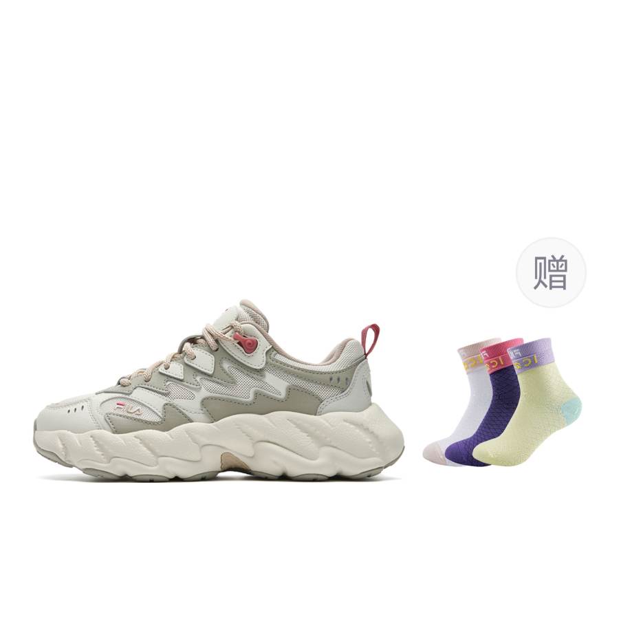 FILA Fern 2 Slip Resistant Rebound Low top Casual Shoes Women's White Brown