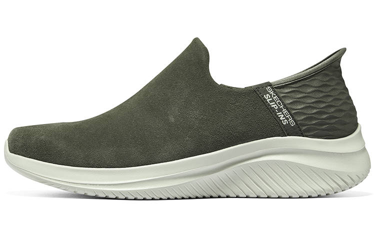 Skechers Ultra Flex 3.0 Hands Free Slip Ins Comfortable Low top Casual Shoes Men's Brown