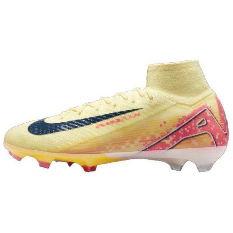 Nike Nike Mercurial Superfly 10 FG Firm Ground Natural Grass Slip Resistant Abrasion Resistant Soccer Shoes Men's Orange