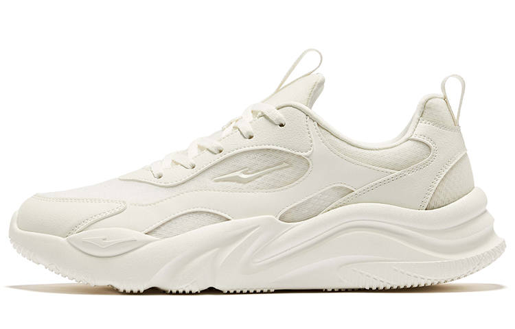Erke Jie Ao 2.0 Shock Wave 2.0 Classic And Versatile Low top Casual Shoes Men's Microcrystal White