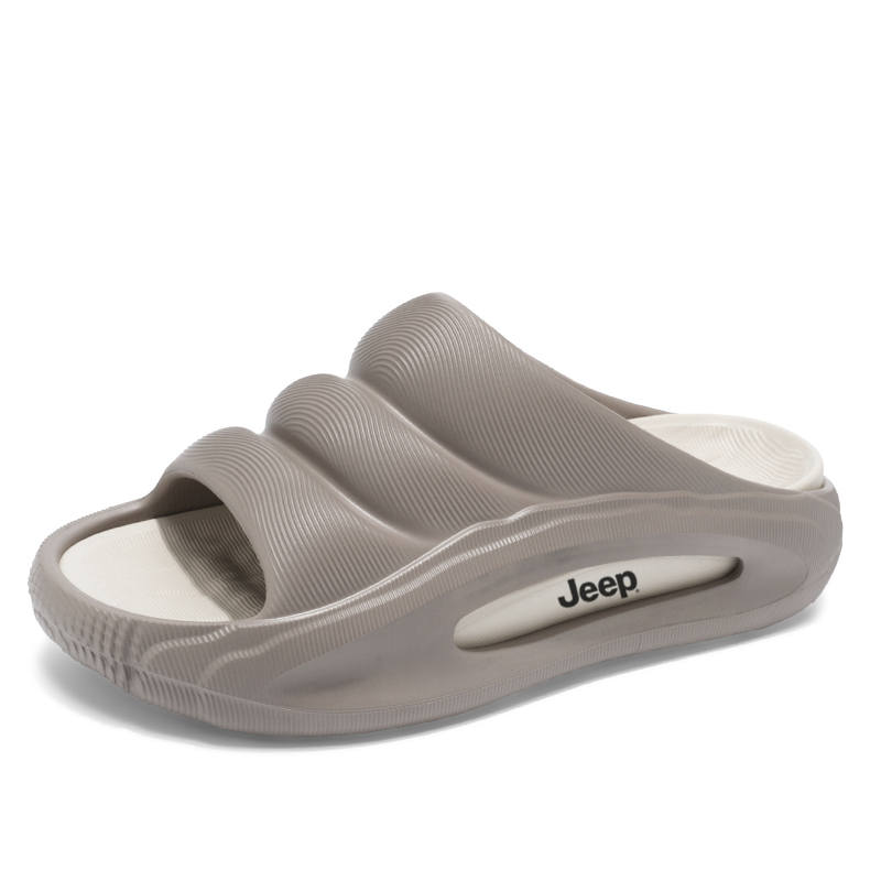 Jeep EVA Slip Resistant Abrasion Resistant Slide Slippers Unisex