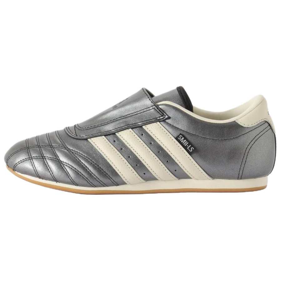 Adidas Adidas Taekwondo Slip Resistant Abrasion Resistant Low top Training Shoes Women's Silver Gray
