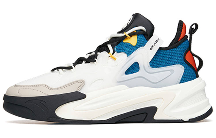 Anta G6 Soup Comfortable Abrasion Resistant Low top Sports Casual Shoes Men's White Blue Black