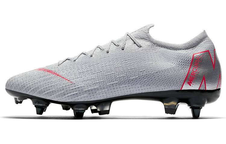 Nike Nike Mercurial Vapor 12 Soccer Shoes Men's Low Top Gray/Pink