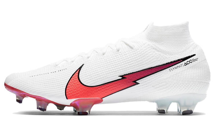 Nike Nike Mercurial Superfly 7 FG Firm Ground Natural Grass Fabric Cushioning Slip Resistant Abrasion Resistant Soccer Shoes