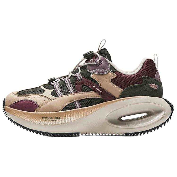 Sprandi Slip Resistant Abrasion Resistant Slip Resistant Abrasion Resistant Low top Casual Shoes Women's Green Gray