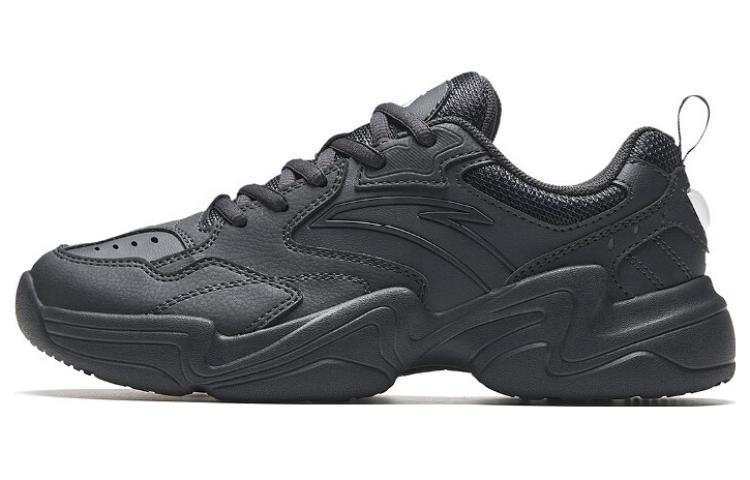 Anta Walker Slip Resistant Abrasion Resistant Slip Resistant Abrasion Resistant Low top Casual Shoes Women's Black