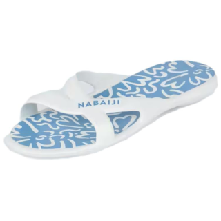 DECATHLON Slip Resistant Quick Dry Slip Resistant Quick Dry Slide Slippers Women's Blue