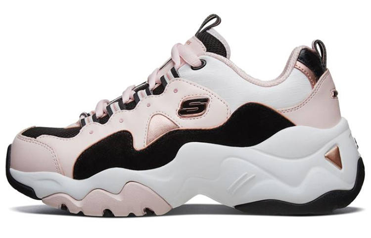 Skechers D'lites 3.0 Pink/White/Black Women's